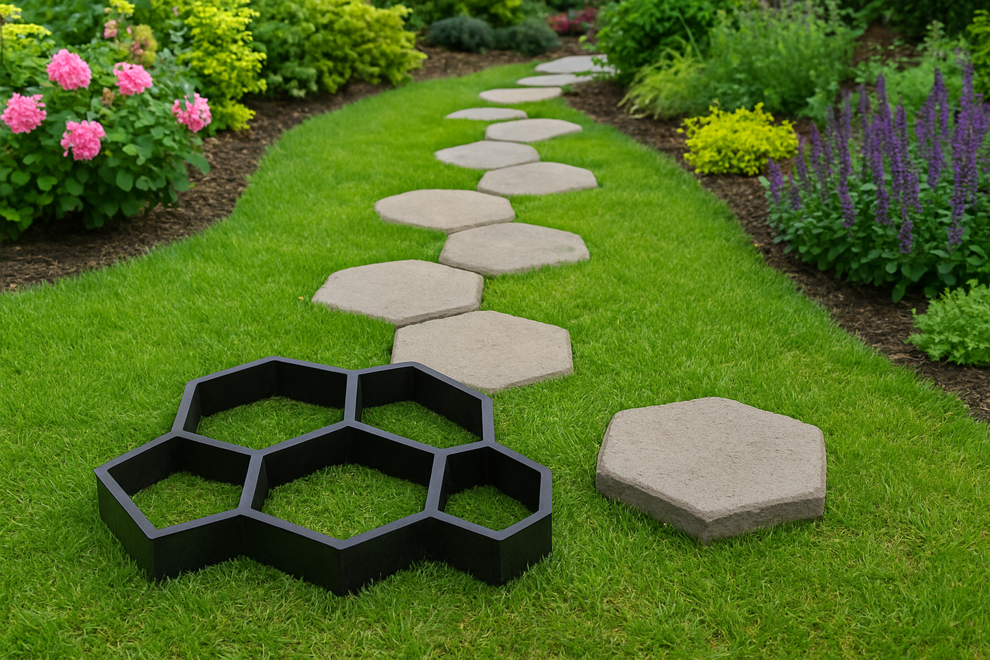 Molde para Adoquines Hexagonal