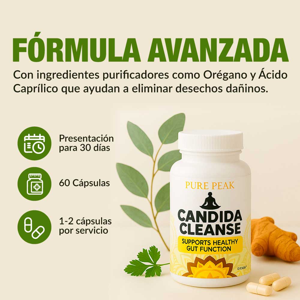 Candida Cleanse 60 cápsulas