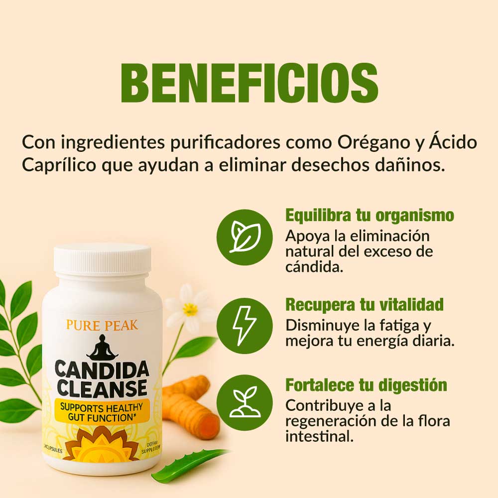 Candida Cleanse 60 cápsulas