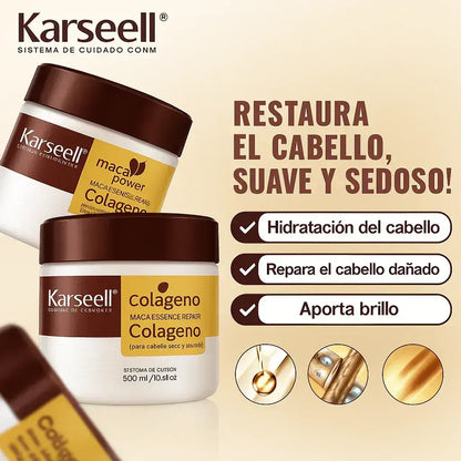 Karseell Botox Capilar- Brillo y suavidad en minutos