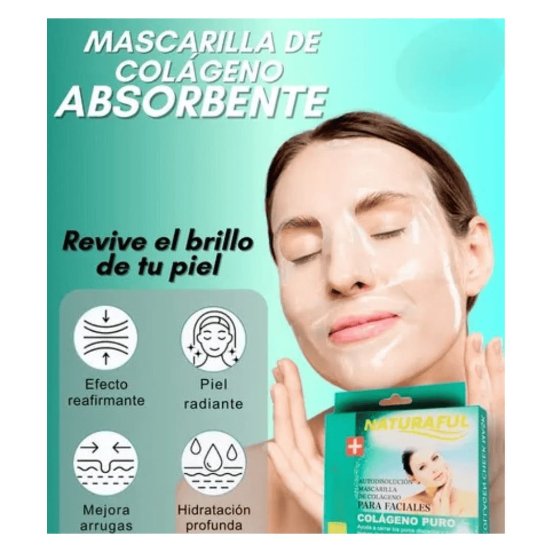 NaturalFul ™- Parches de Colágeno absorventes