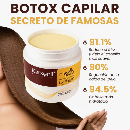 Karseell Botox Capilar- Brillo y suavidad en minutos