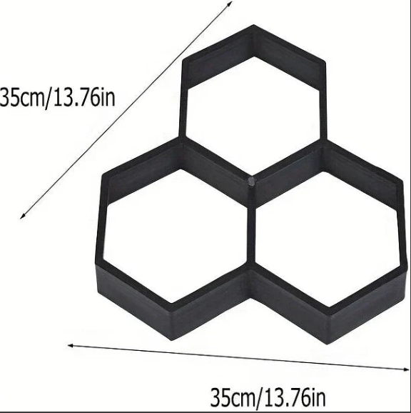 Molde para Adoquines Hexagonal